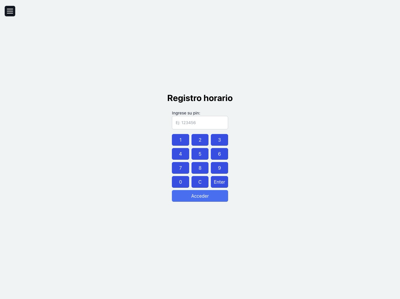 Dashboard de seguridad del sistema TPV